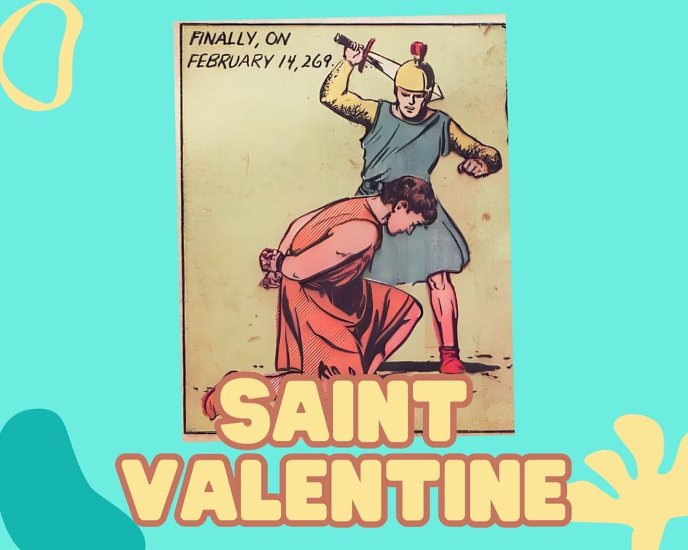 Who was Saint Valentine? Free Catholic Comic for Kids