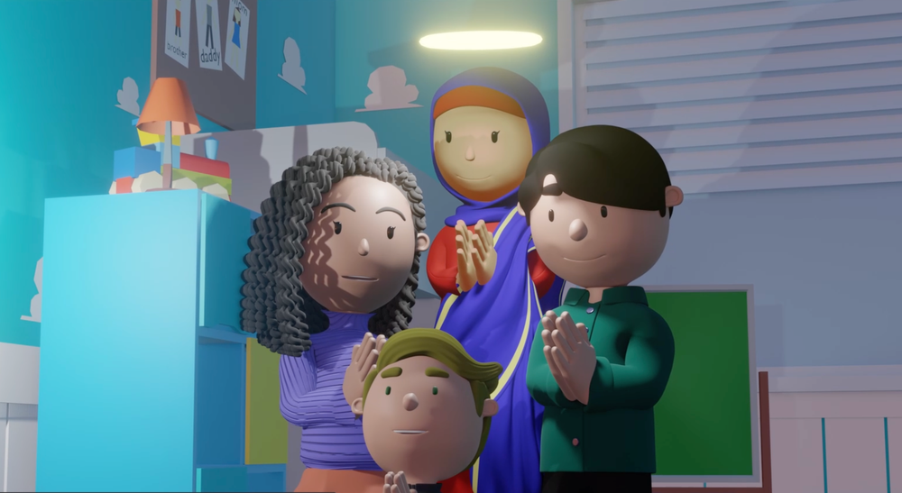 I Love to Pray - Free Catholic Nursery Rhyme