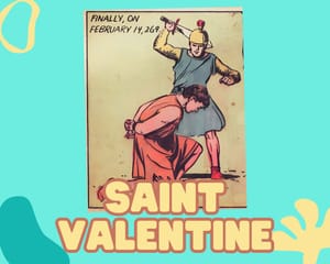 Who was Saint Valentine? Free Catholic Comic for Kids
